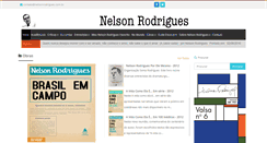 Desktop Screenshot of nelsonrodrigues.com.br