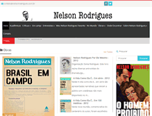 Tablet Screenshot of nelsonrodrigues.com.br